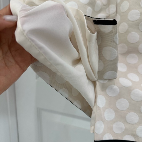 White Polka Dot Halter Dress - Picture 8 of 8